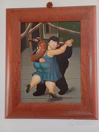 Quadro riproduzione Botero