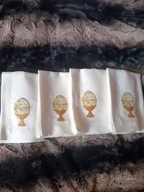 Set 4 tovaglioli nuovi Larsa Home 38×38 cm – stile