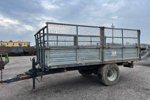 Rimorchio agricolo 1 asse Rem- trilaterale- 60q