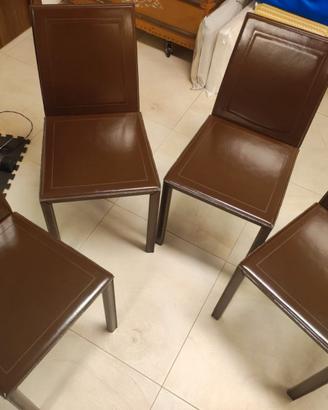 4 Sedie Design Moderno - Come nuove