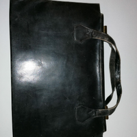 Borsa uomo in vera pelle anni 80