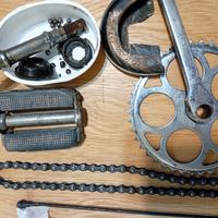 Bicicletta freni a bacchetta ricambi Bianchi