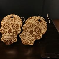 Orecchini teschio Calavera, accessorio unico