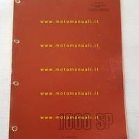 Moto Guzzi 1000 SP 1978 catalogo ricambi originale