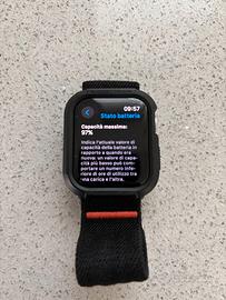 Apple Watch SE 2 GPS + Cellular Cassa 44mm argento