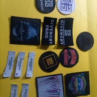 set Givenchy in cotone ,retrocollo e gomma pvc