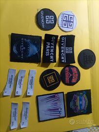 set Givenchy in cotone ,retrocollo e gomma pvc