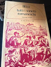sonetti romani 4 volumi 
