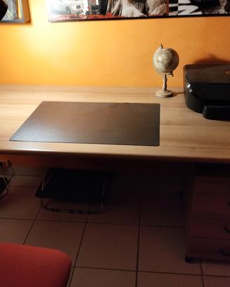 SCRIVANIA DA UFFICIO+STAMPANTE HP