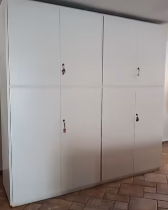 armadio laccato bianco 
