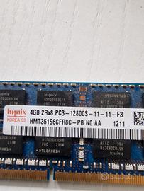 Sodim ddr3 1600 2Rx8 PC3 - 12800