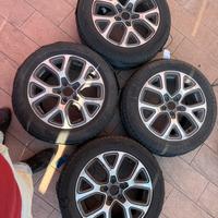 Cerchi 500x gomme 215/55/17 + altre 3 gomme