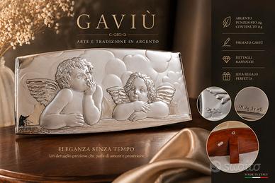 quadro argento 8g. Gaviù angeli