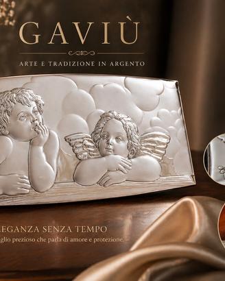 quadro argento 8g. Gaviù angeli