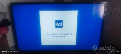 TV SMART LED 43  4K con DVB-T2