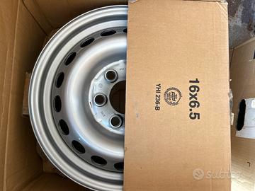 2 Cerchi nuovi x furgone mercedes 16x6.5