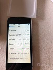 IPhone 5s space gray 16 GB