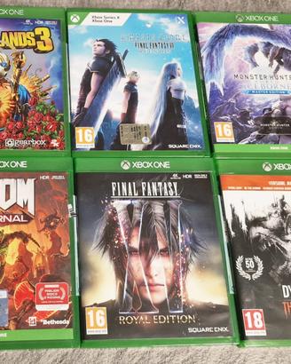 Giochi x box one , x box series x
