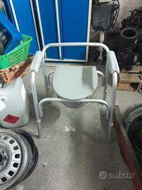 Sedia WC per anziani
