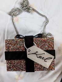 Karl Lagerfeld Kado Box Clutch, borsa