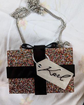 Karl Lagerfeld Kado Box Clutch, borsa