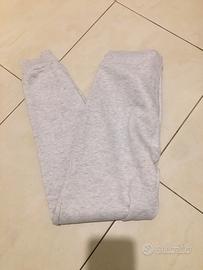 Pantaloni tuta felpati grigio taglia XS