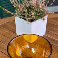 Ciotola design in vetro Bruk originale Kosta Boda 