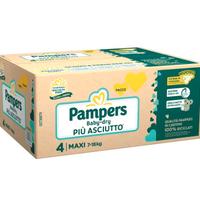 144 Pannolini pampers baby dry bimbo TAGLIA 4