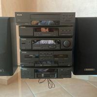 Impianto stereo PIONEER + Lettore Viedeoc. PHILIPS