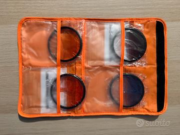 Kit x4 di filtri per lente 72mm
