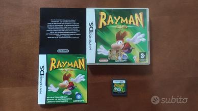 Rayman DS completo di manuali e cartuccia
