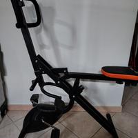 Total crunch completa di cyclette più accessori 