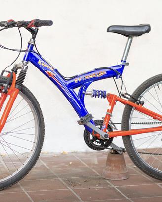 Montain bike 26 kappa biammortizzata, cambio shima