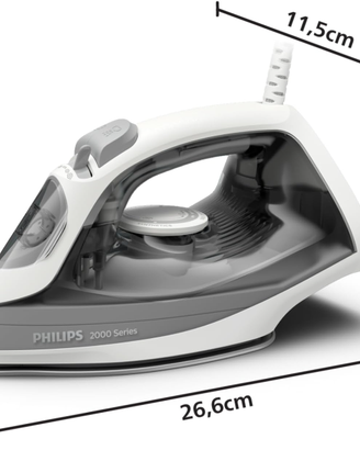 Philips Serie 2000 Ferro da stiro - Fino a 25g/min