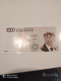 1000 scudi padani banconote