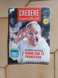 settimanale Credere papà Francesco sigillato 