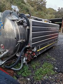 Cisterna scarrabile in acciaio