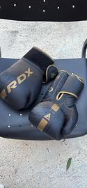 Guantoni da Boxe RDX F6 Kara – Nero / Oro