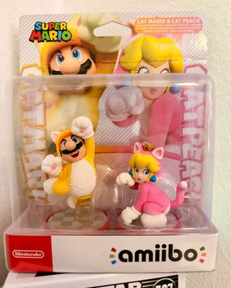 Amiibo Cat Mario & Cat Peach – Super Mario