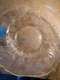 Piatto in Vetro per frutta o decorativo arredo