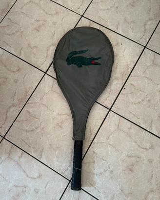 Racchetta Tennis Vintage lacoste jet 04 + fodera