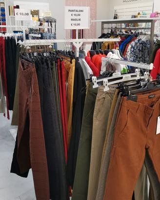 stock abbigliamento uomo 