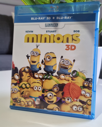 Minions blu ray 3D come nuovo