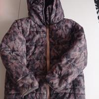 piumino Bambina 5 anni con doppio cappuccio 