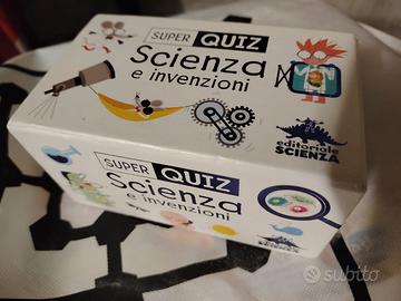 Gioco - Scienza e invenzioni. Super quiz.