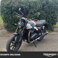 TRIUMPH Speed Twin 900 Pure White/Blue/Orange Abs