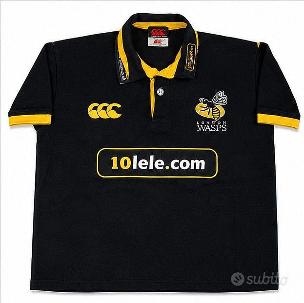Canterbury London Wasps Rugby Jersey Vintage - Abbigliamento e