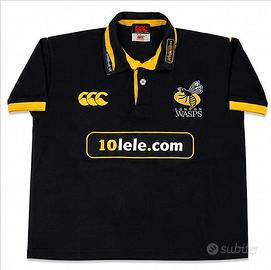 Canterbury London Wasps Rugby Jersey Vintage
