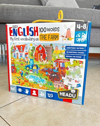 HEADU: Easy English 100 Words Farm