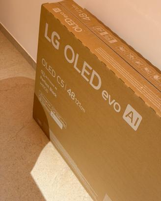 Nuova TV LG oled C5 48 pollici